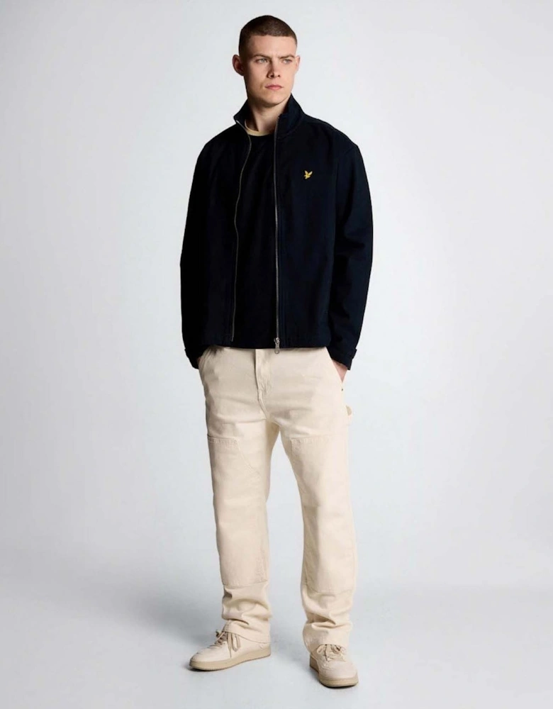 Neck Twill Jacket
