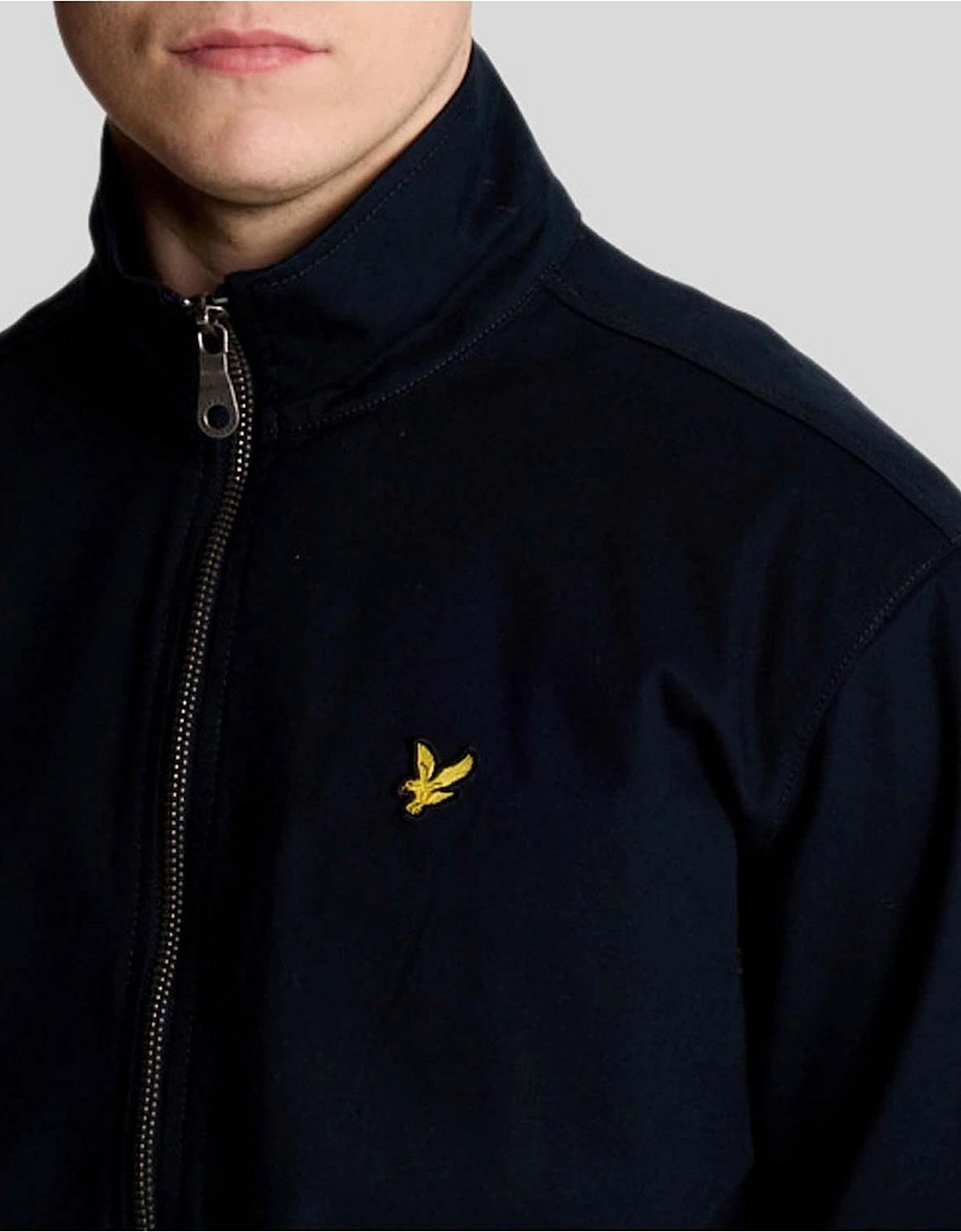 Neck Twill Jacket