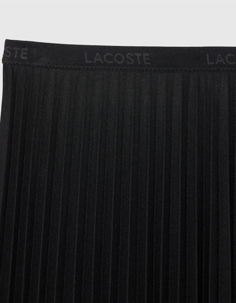 Waist Flowing Pleated Skirt
