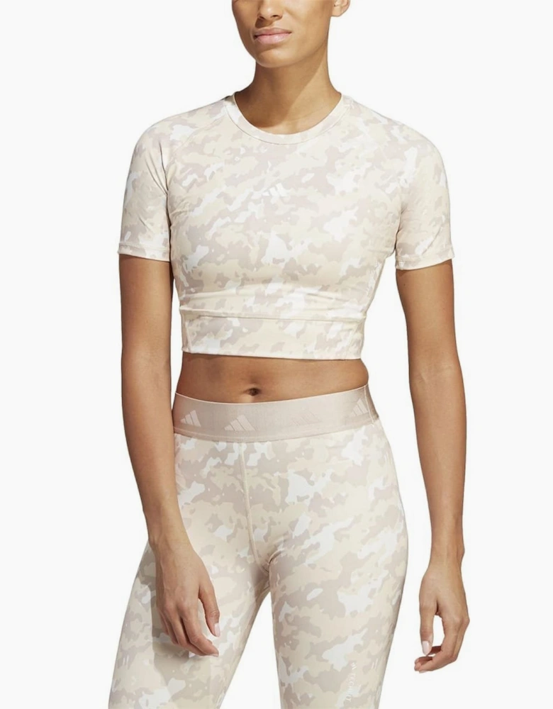 Techfit Camo Print Training T-Shirt