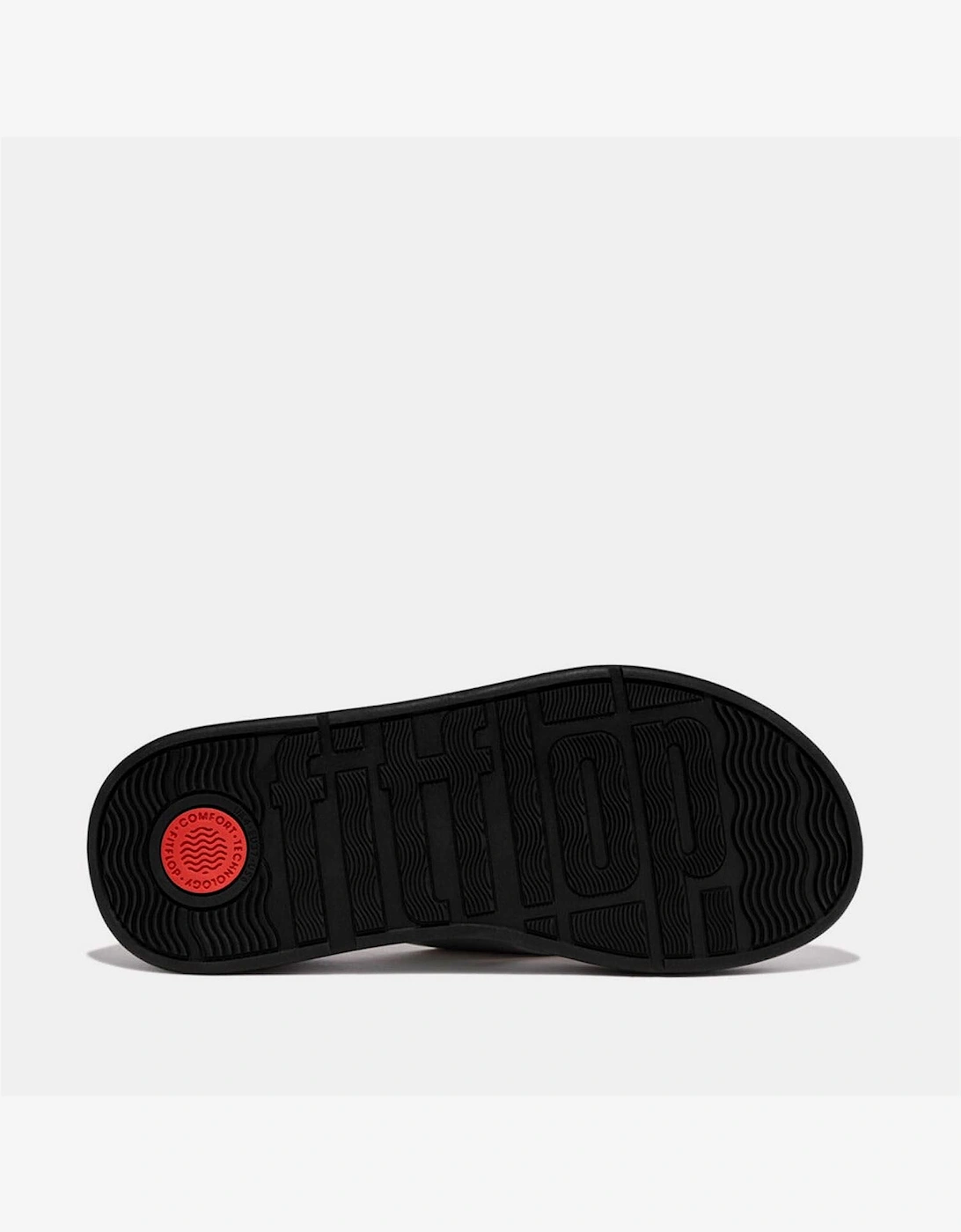 Mode Leather Flatform Toe Post Sandals