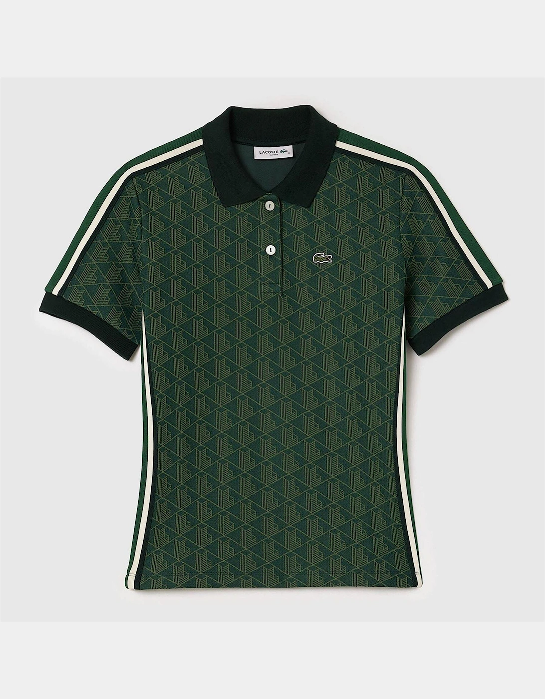 Fit Monogram Jacquard Polo Shirt