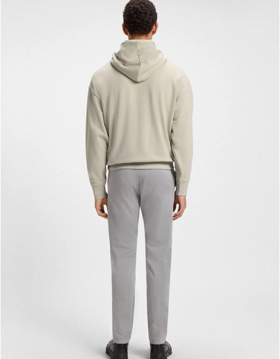 Contrast Logo Hoodie