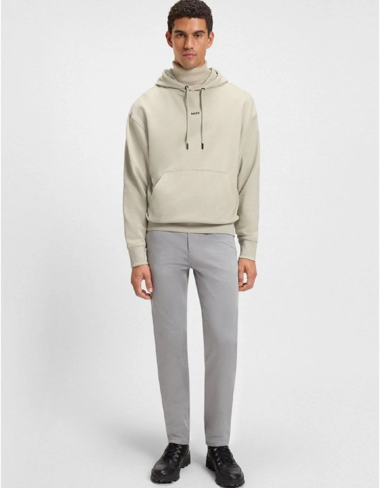 Contrast Logo Hoodie