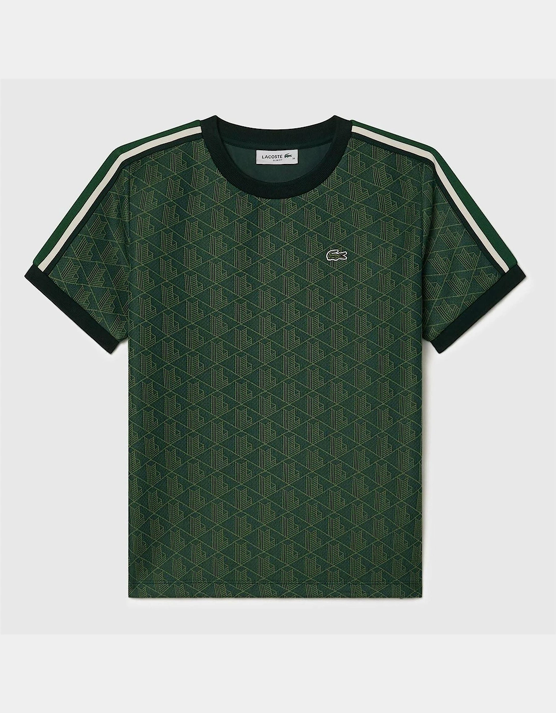 Fit Monogram Jacquard T Shirt
