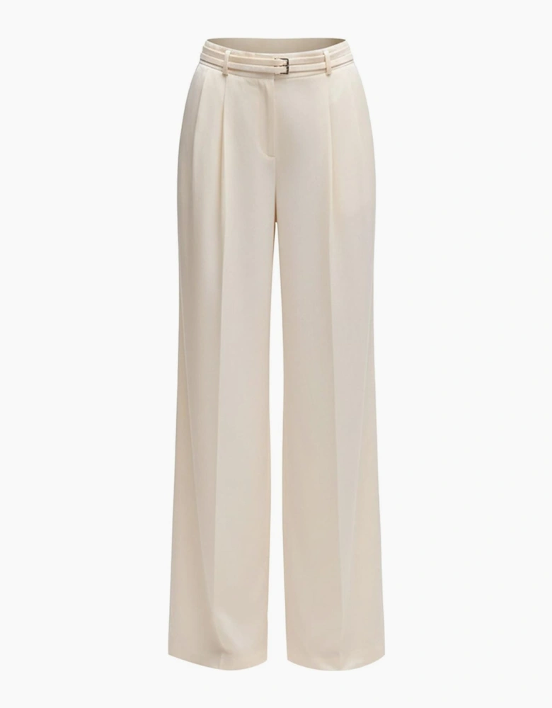 W Relaxed Fit Wide Leg Trousers
