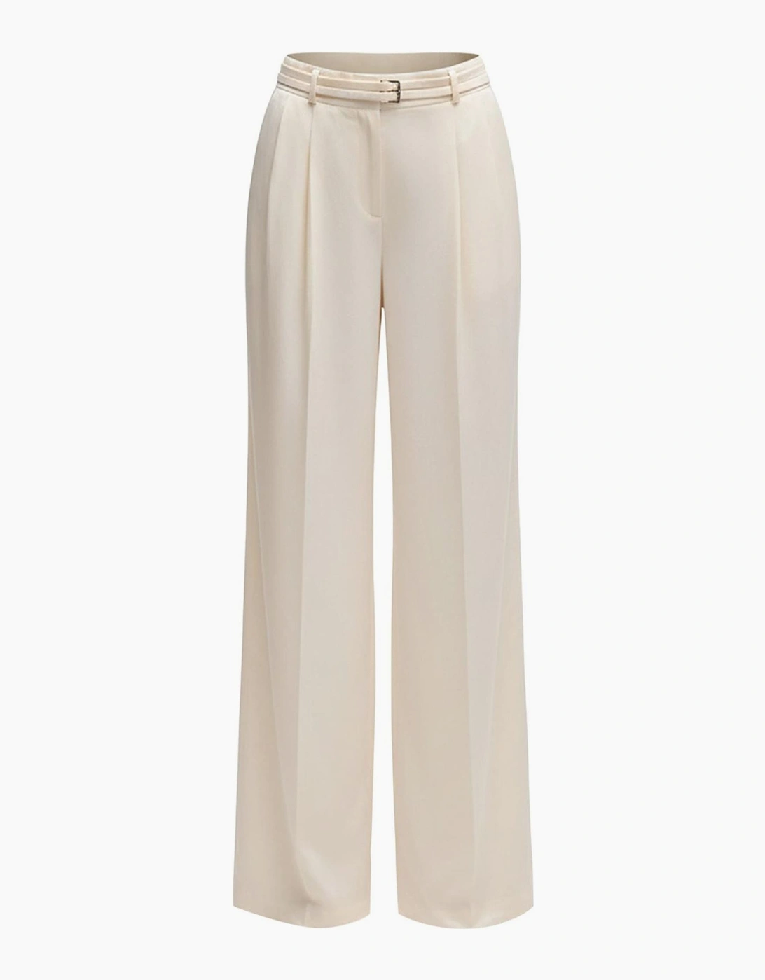 W Relaxed Fit Wide Leg Trousers