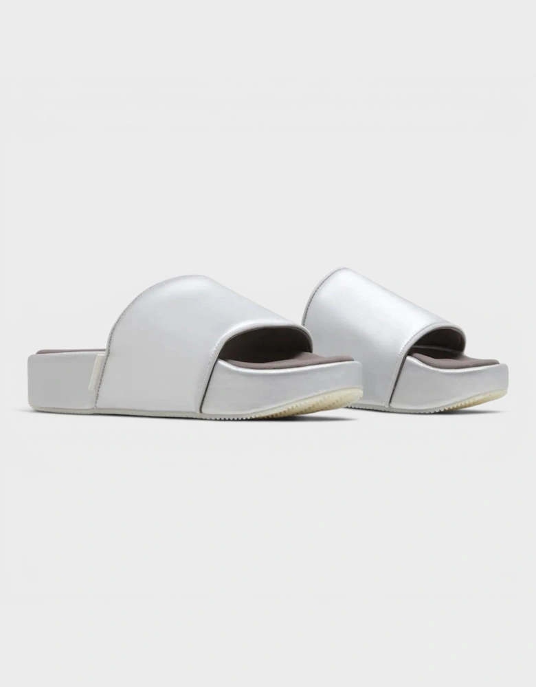 Adidas Slide Silver Metallic