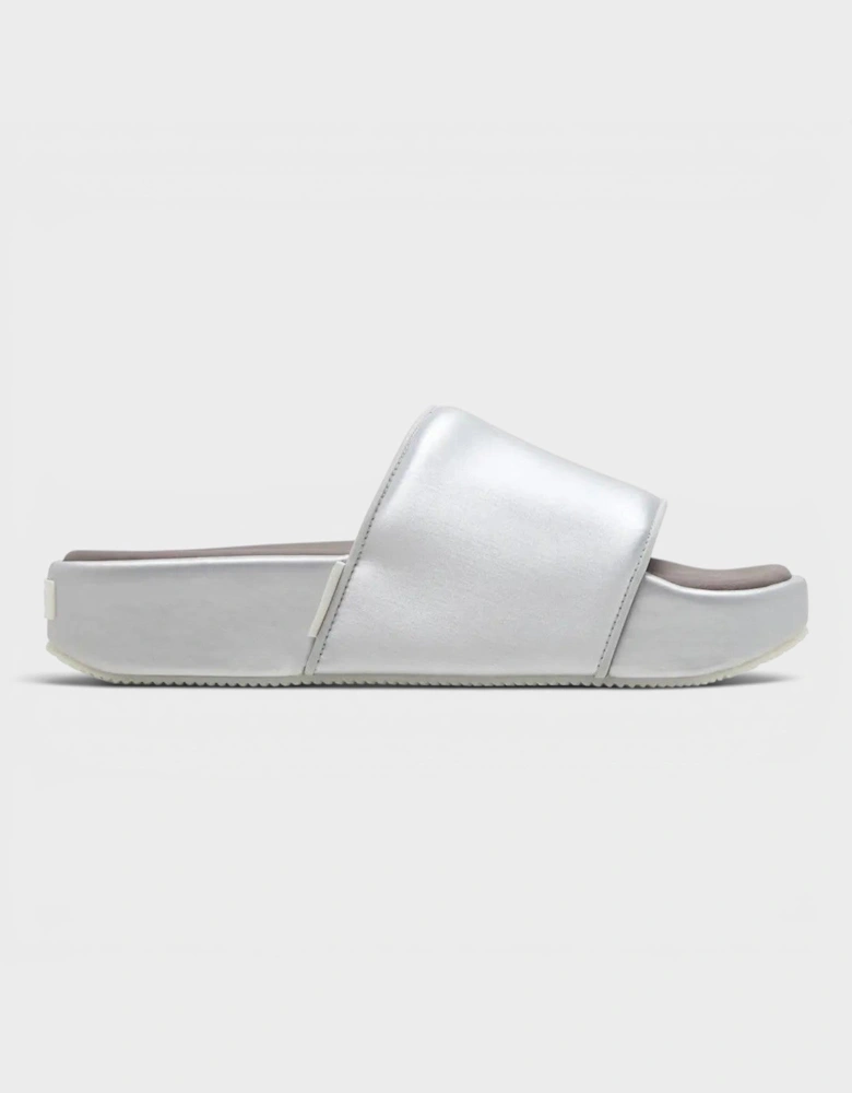 Adidas Slide Silver Metallic