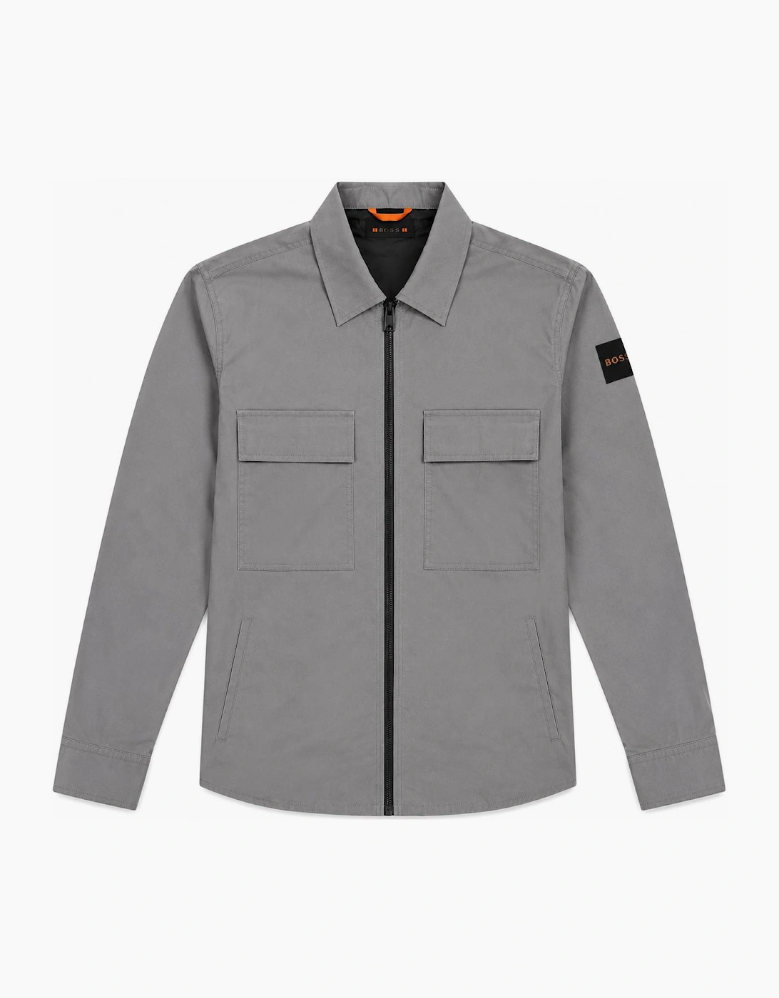 Hugo Boss Men's Grey Boss Lozzy Overshirt - Size: 38/Regular