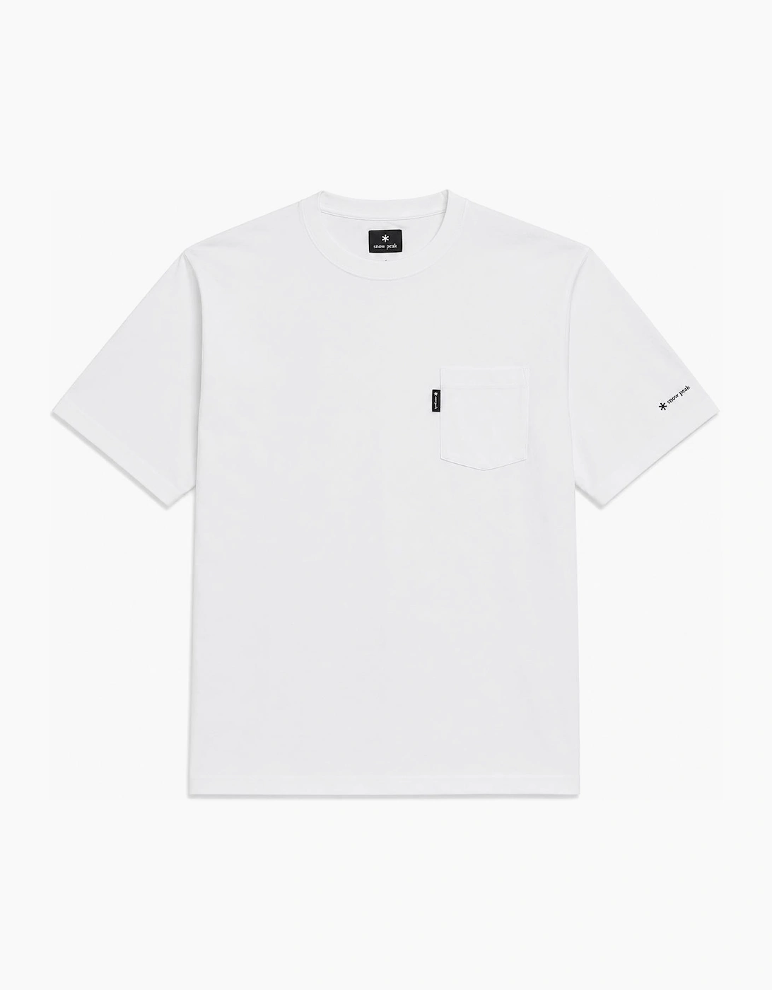 Snow Peak Pocket T-Shirt Off White, 6 of 5