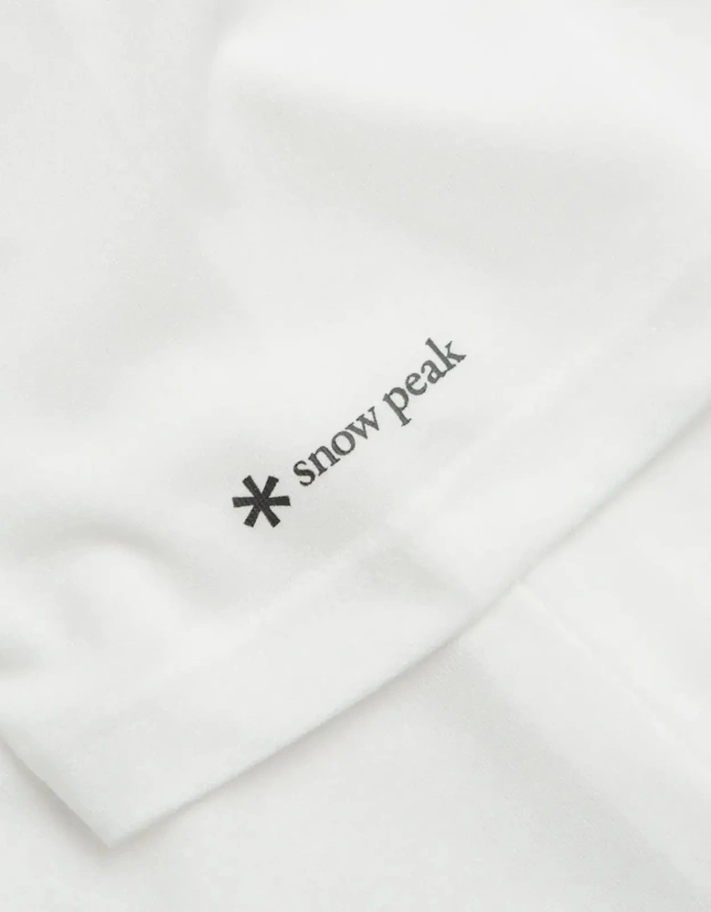 Snow Peak Pocket T-Shirt Off White