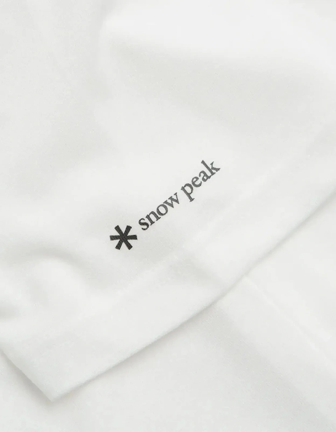 Snow Peak Pocket T-Shirt Off White