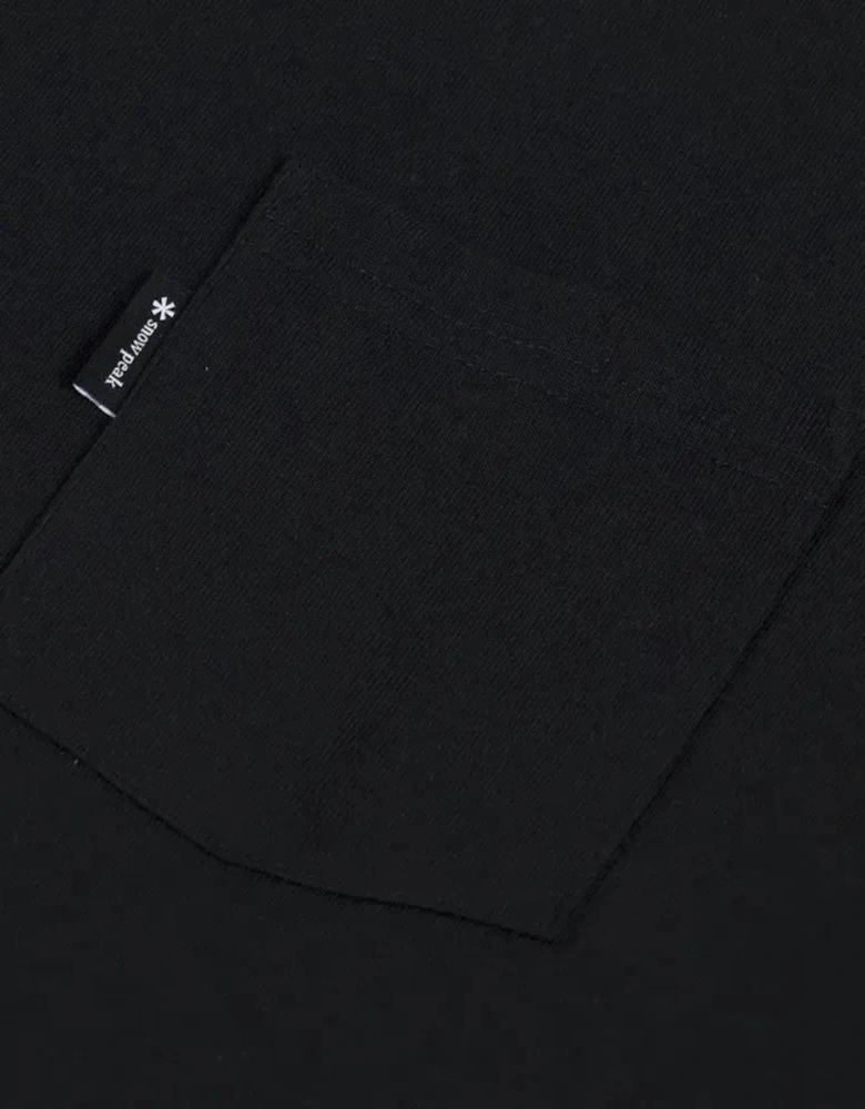 Snow Peak Pocket T-Shirt Black