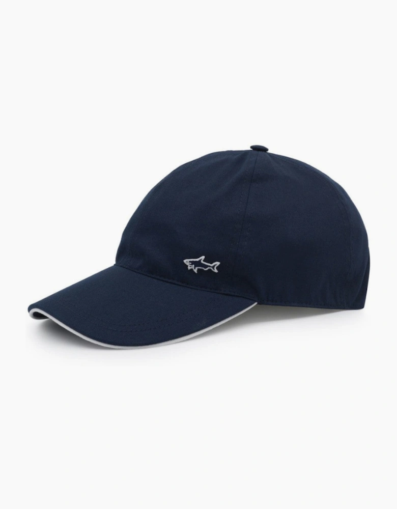 Paul & Shark Shark Badge Cap 013 Navy