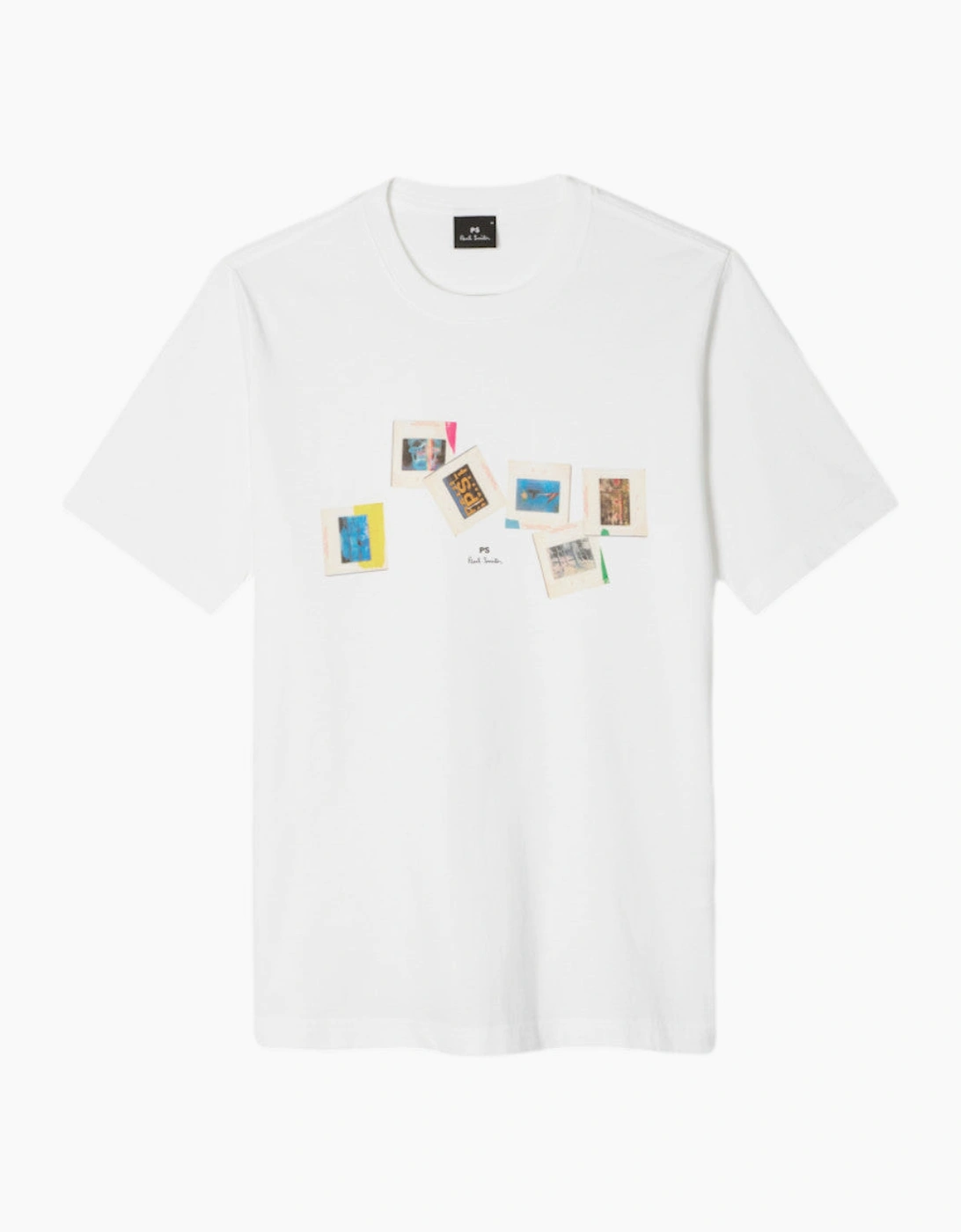 PS Paul Smith Slides T-Shirt 01 WHITE
