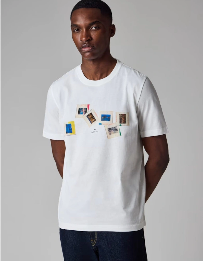 PS Paul Smith Slides T-Shirt 01 WHITE