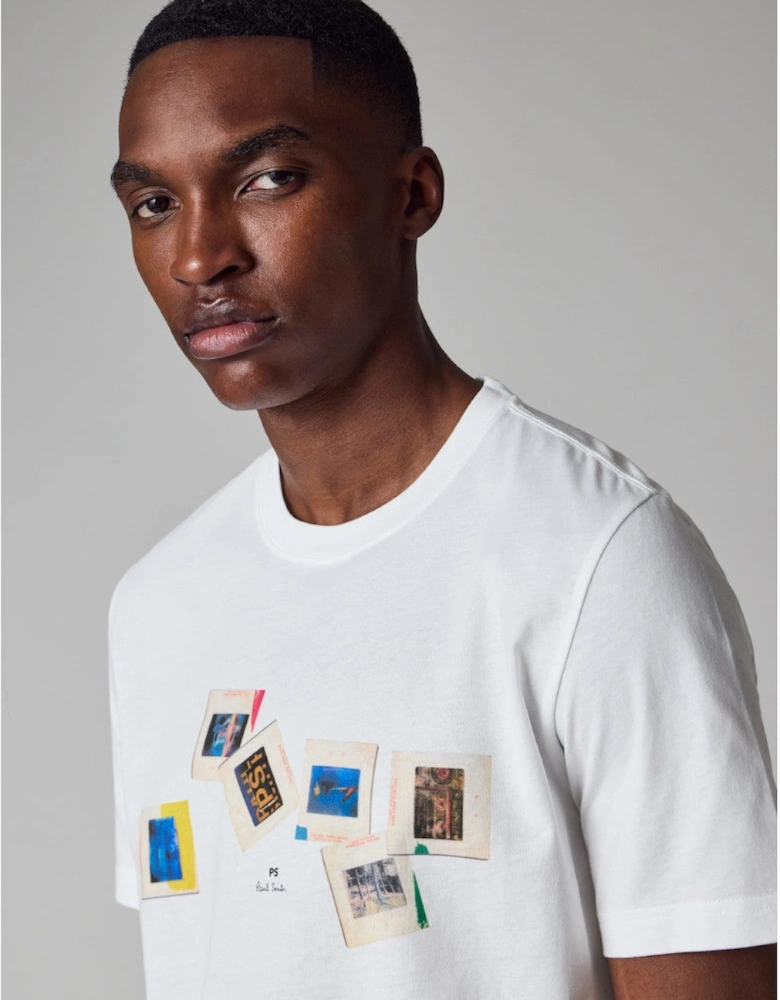PS Paul Smith Slides T-Shirt 01 WHITE