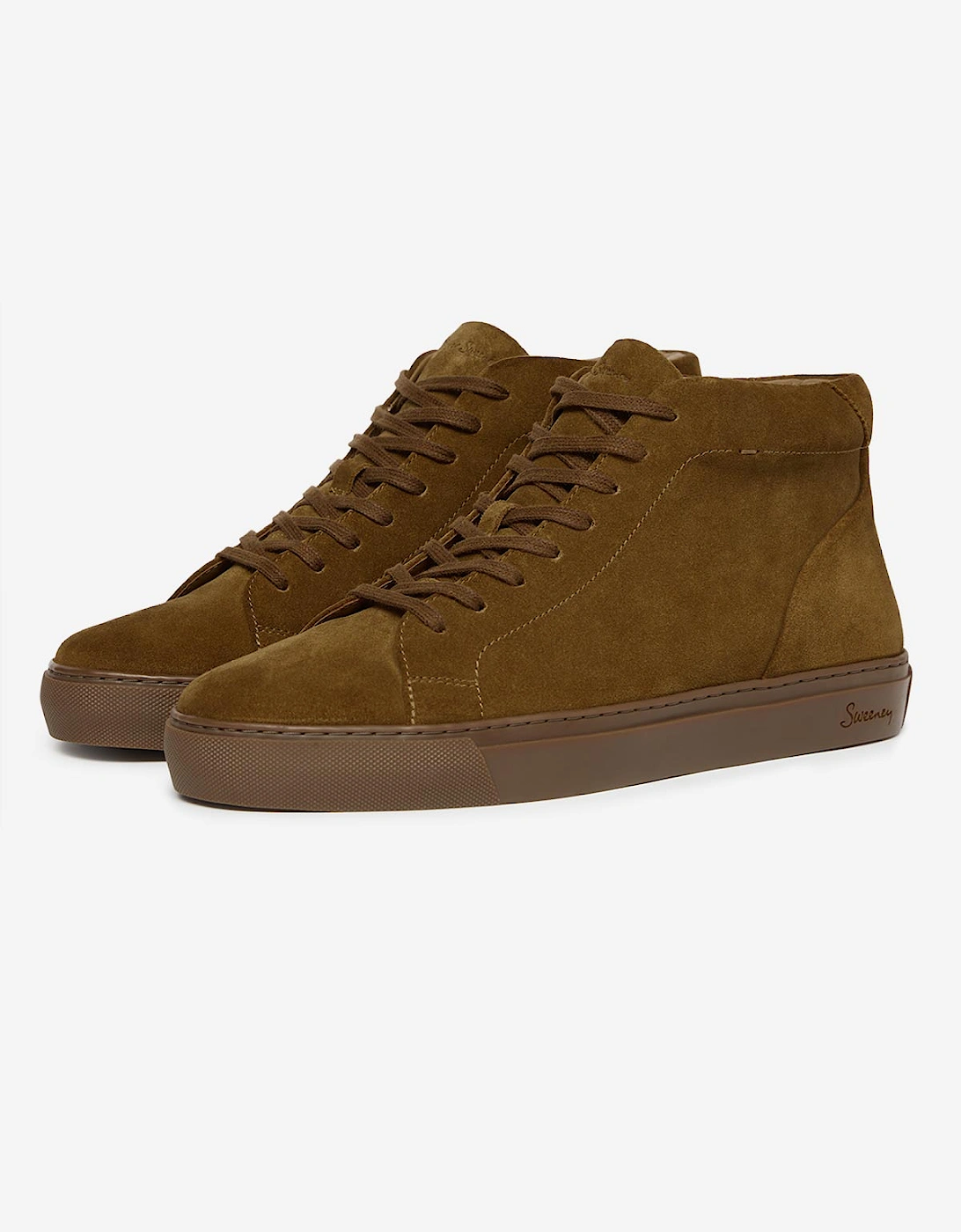 Oliver Sweeney Suede Cupsole Trainers