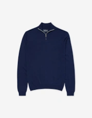 Mid Blue Wool Mix
