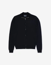 Navy Wool Mix