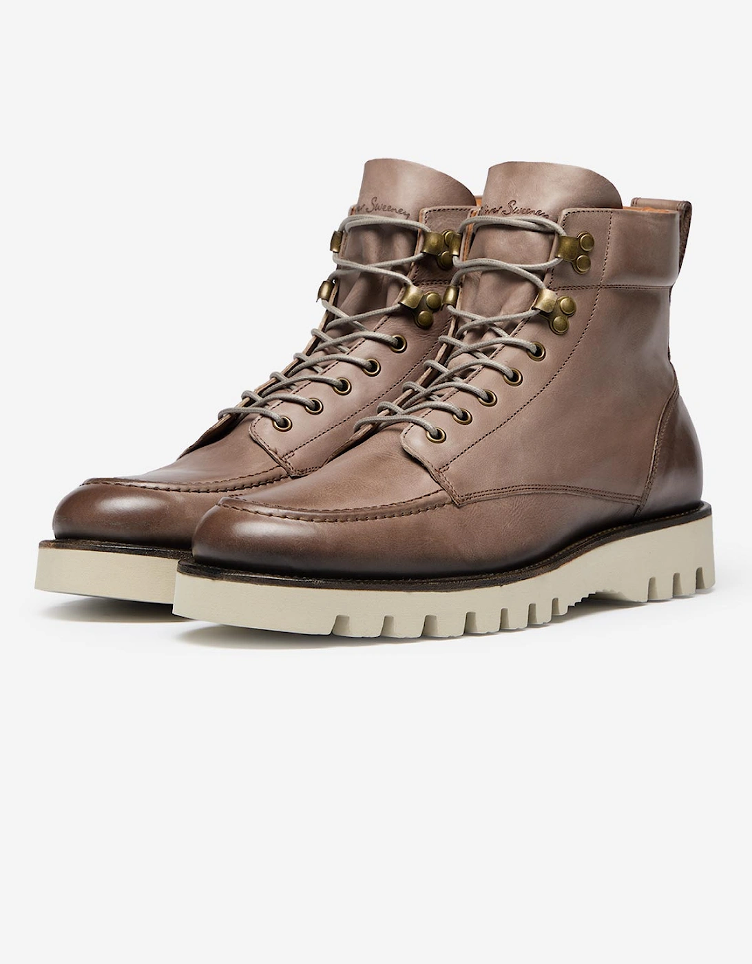 Oliver Sweeney Hand Finished Calf Leather Moc Toe Boots