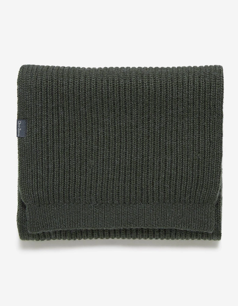 Oliver Sweeney Wool Blend Ribbed Scarf