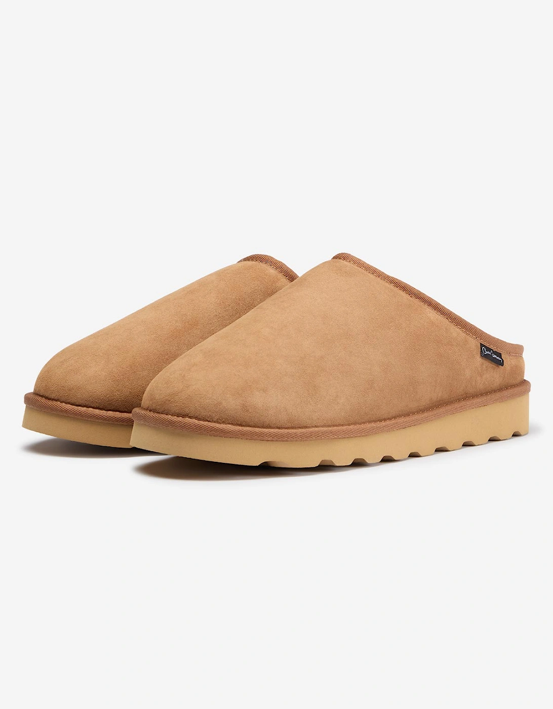 Oliver Sweeney Suede/Shearling Mule Slippers