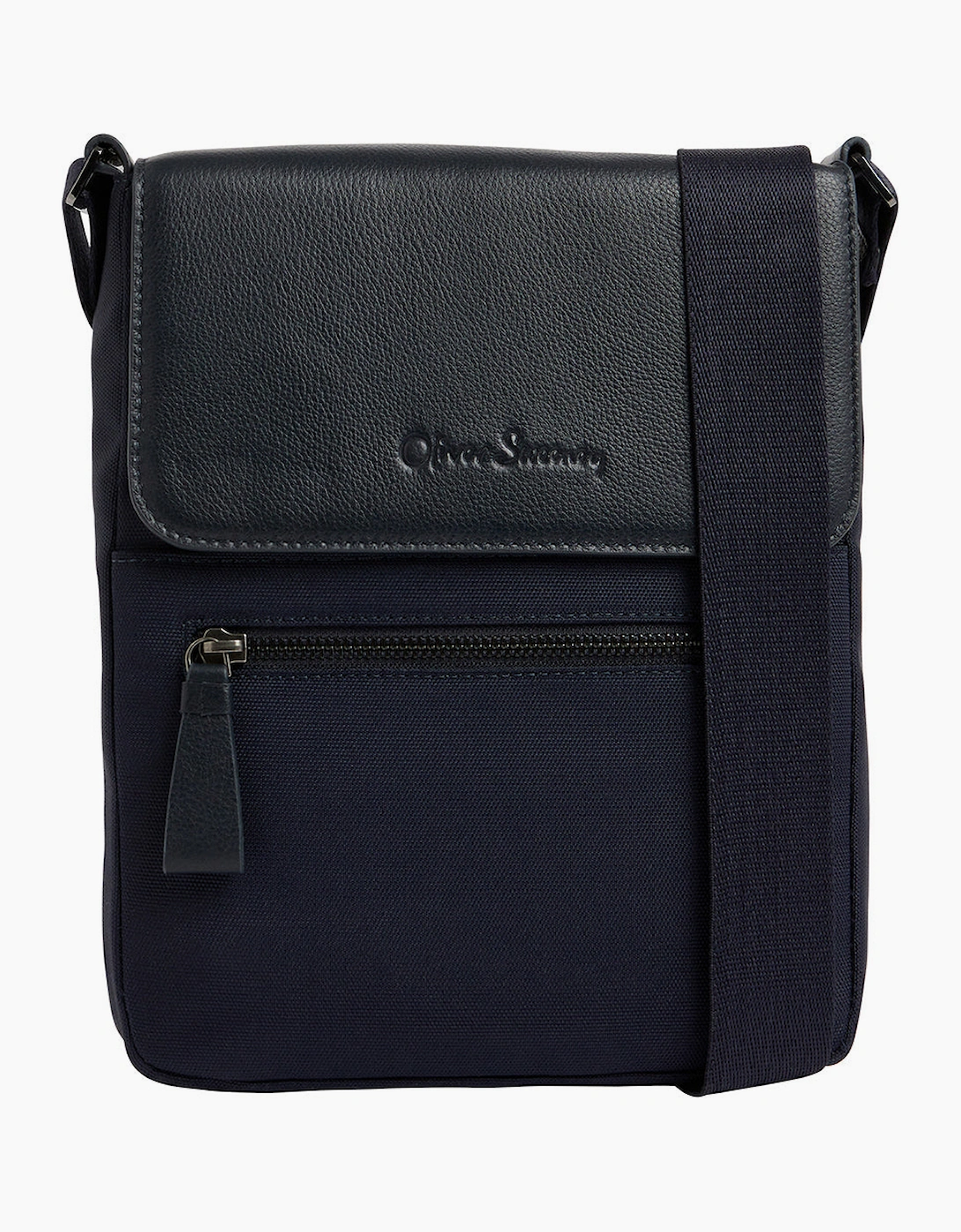 Oliver Sweeney Milled Leather Messenger Bag