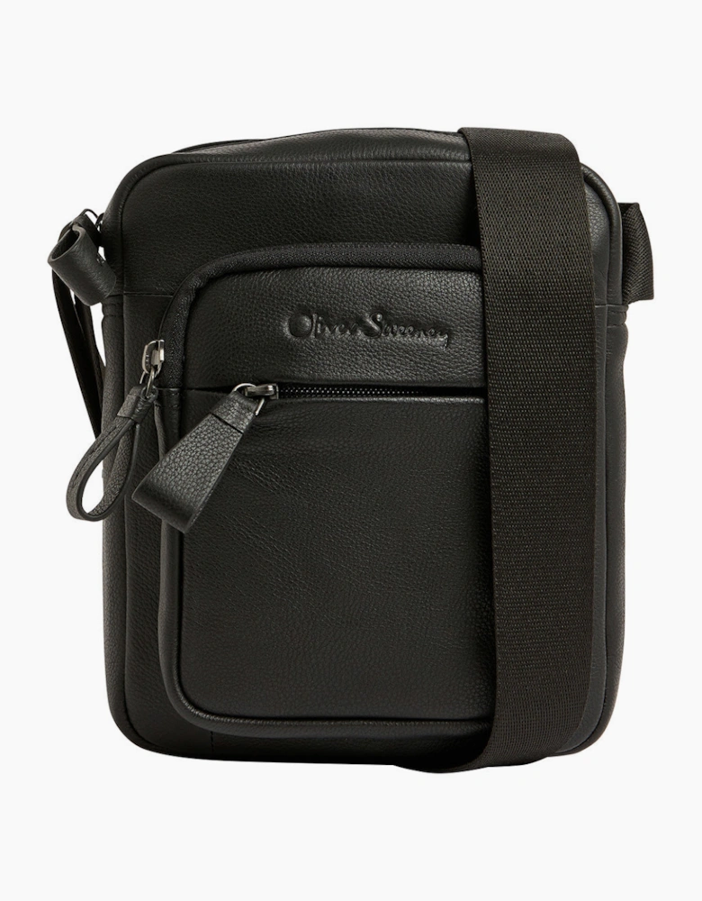 Oliver Sweeney Milled Leather Cross-body Bag