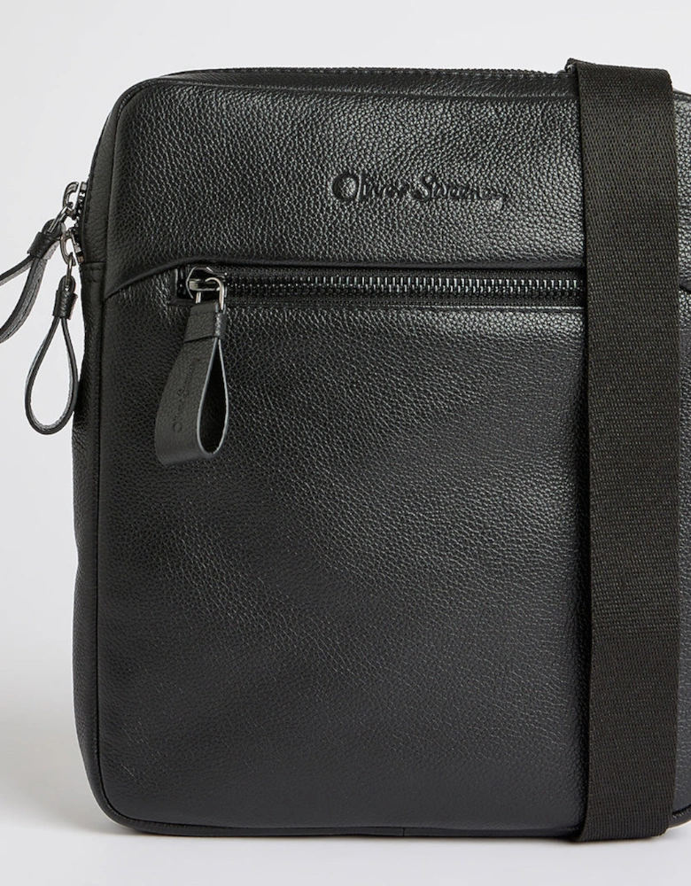 Oliver Sweeney Milled Leather Messenger Bag