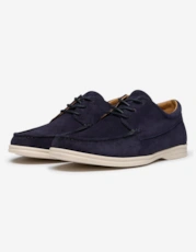 Navy Suede