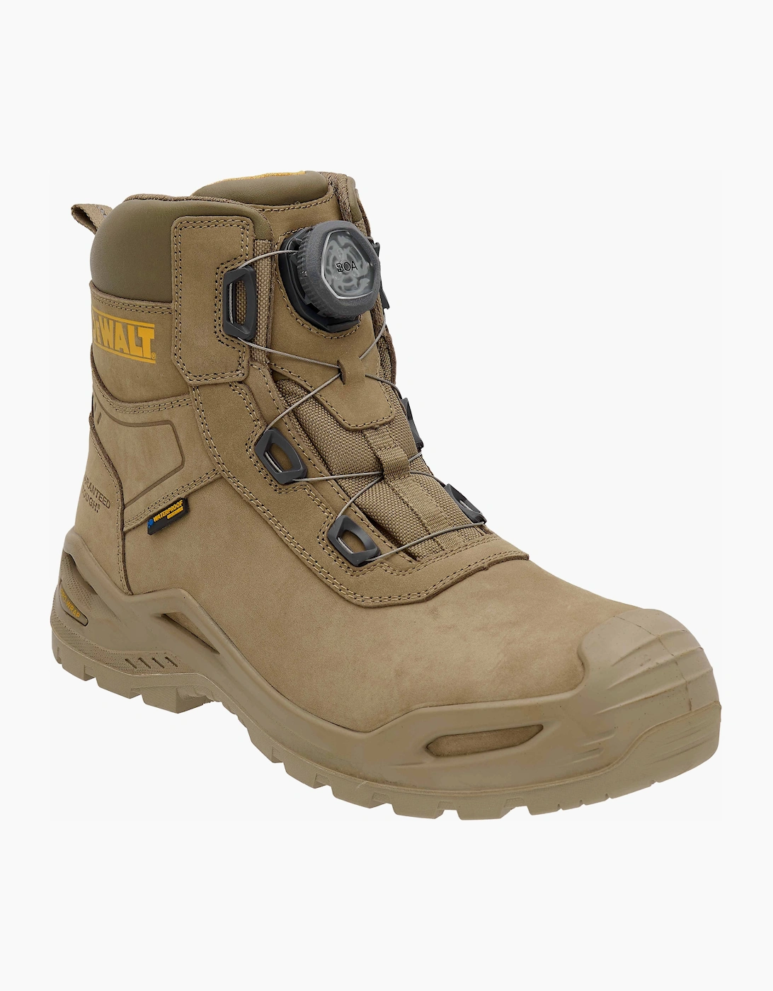Dewalt LANDER Mens Safety Boots Stone