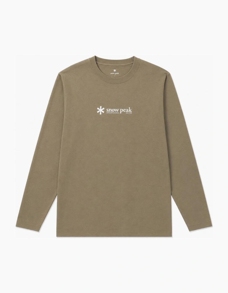 Snow Peak Soft Cotton Logo Long Sleeve T-Shirt Pro