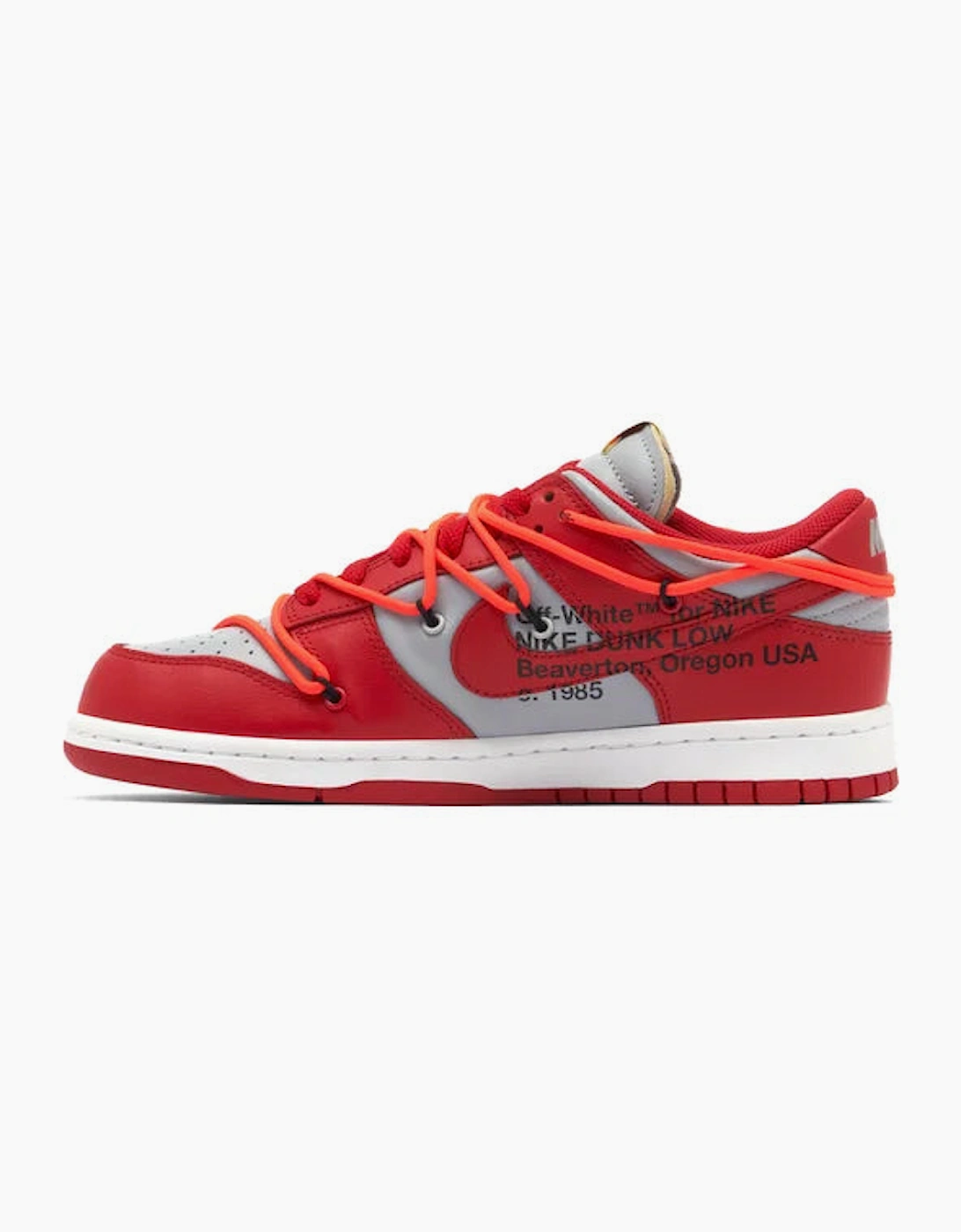 Nike Dunk Low Off White University Red