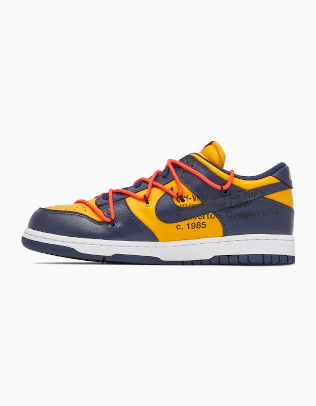 Nike SB Dunk Low Off White University Gold