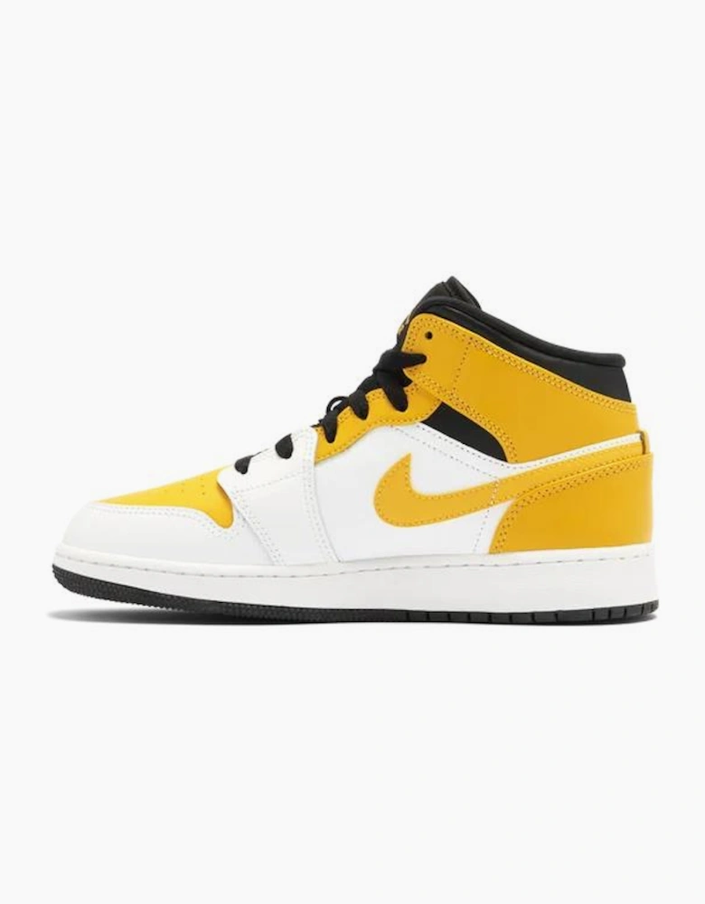 Nike Air Jordan 1 Mid "yellow toe"