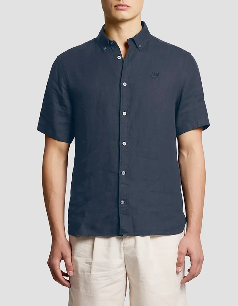 Lyle & Scott Short Sleeve Linen Shirt