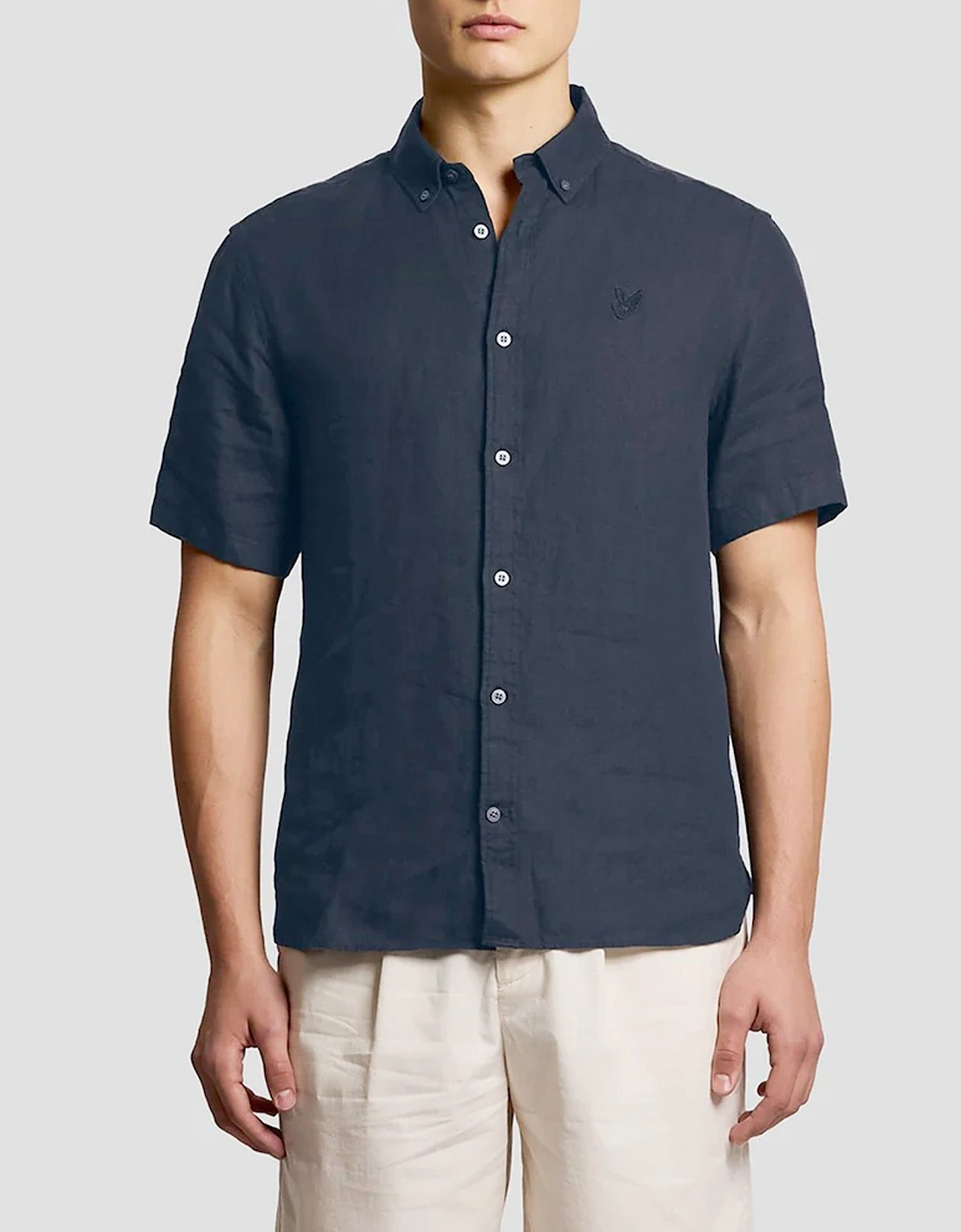 Lyle & Scott Short Sleeve Linen Shirt