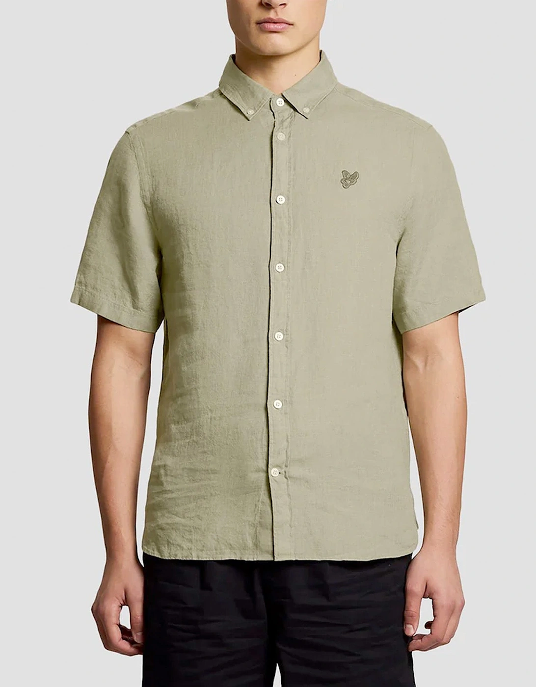 Lyle & Scott Short Sleeve Linen Shirt