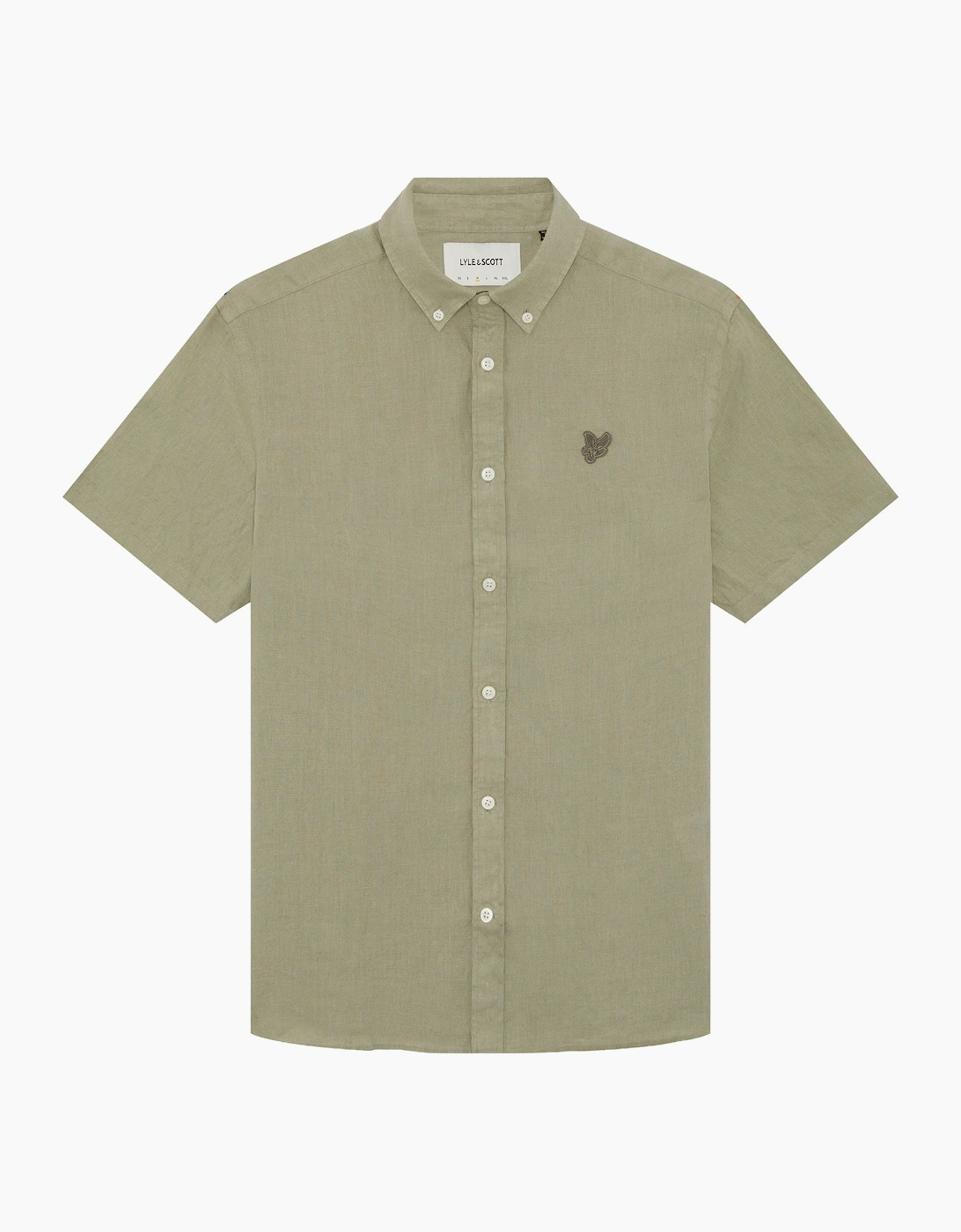 Lyle & Scott Short Sleeve Linen Shirt, 5 of 4
