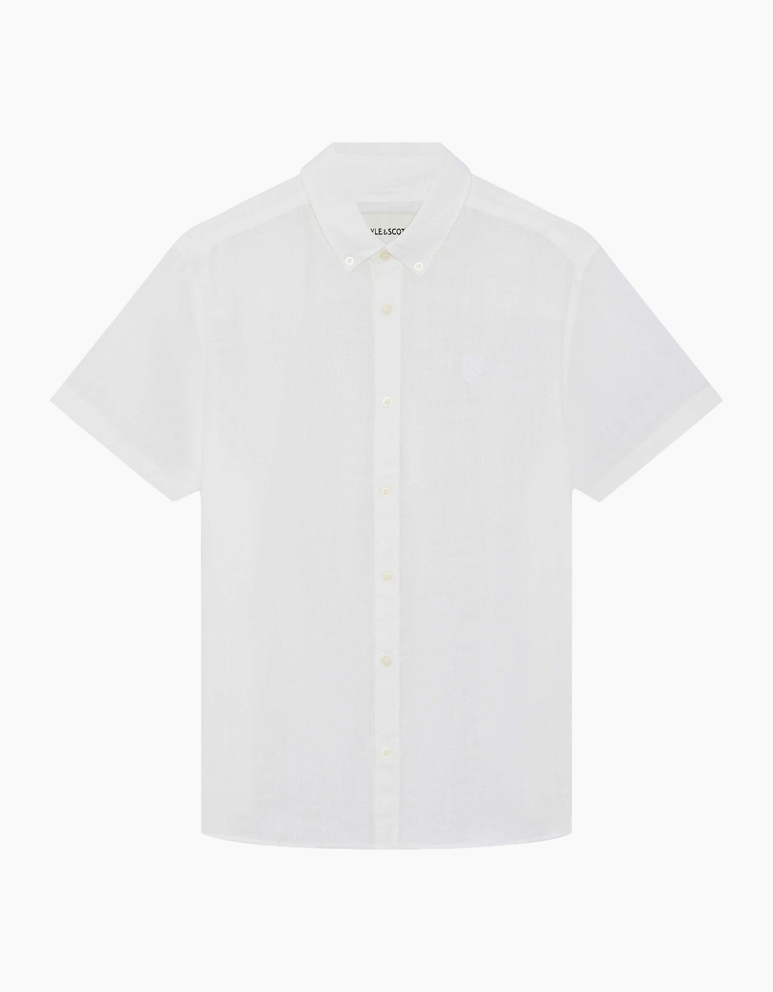 Lyle & Scott Short Sleeve Linen Shirt, 5 of 4