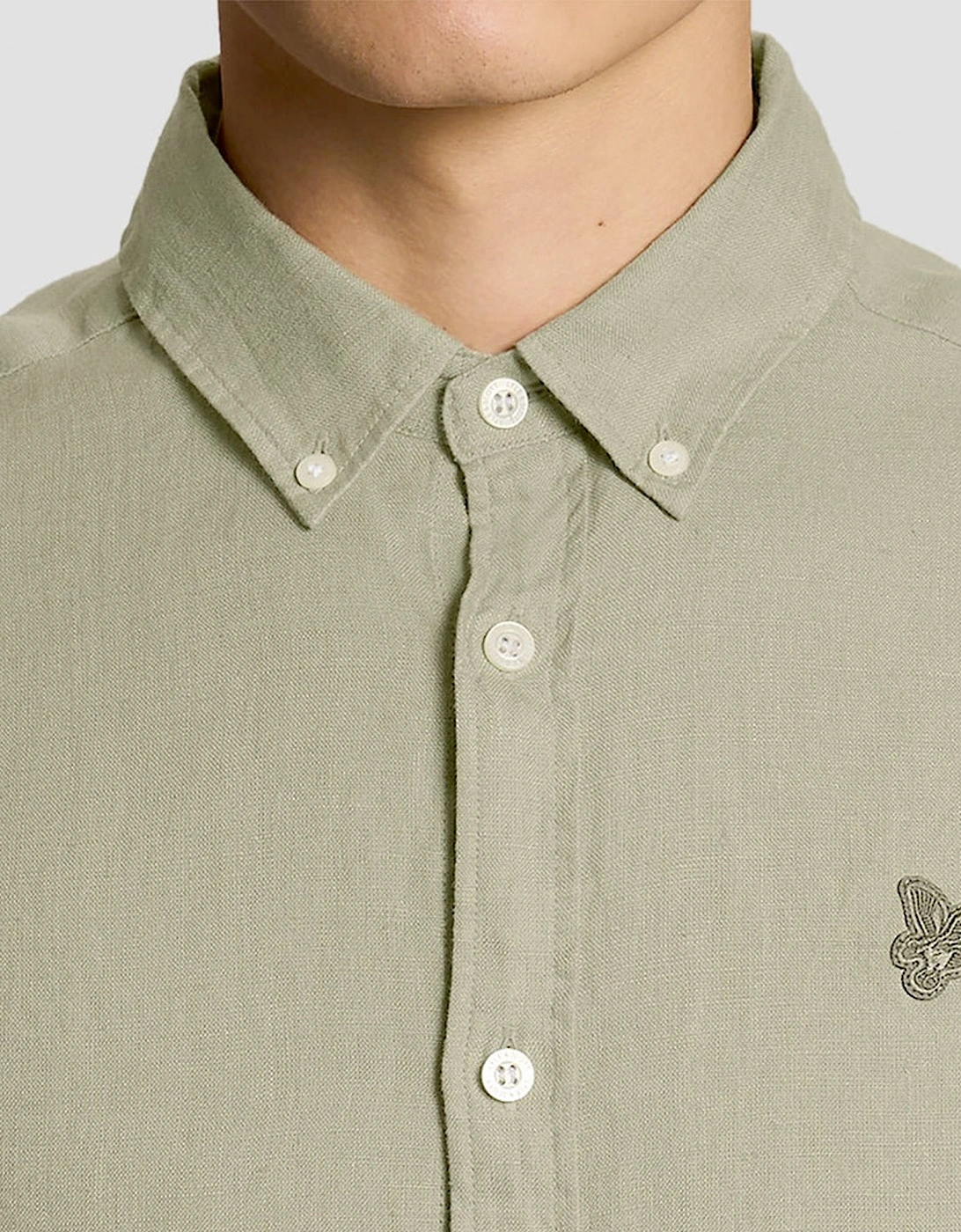 Lyle & Scott Short Sleeve Linen Shirt