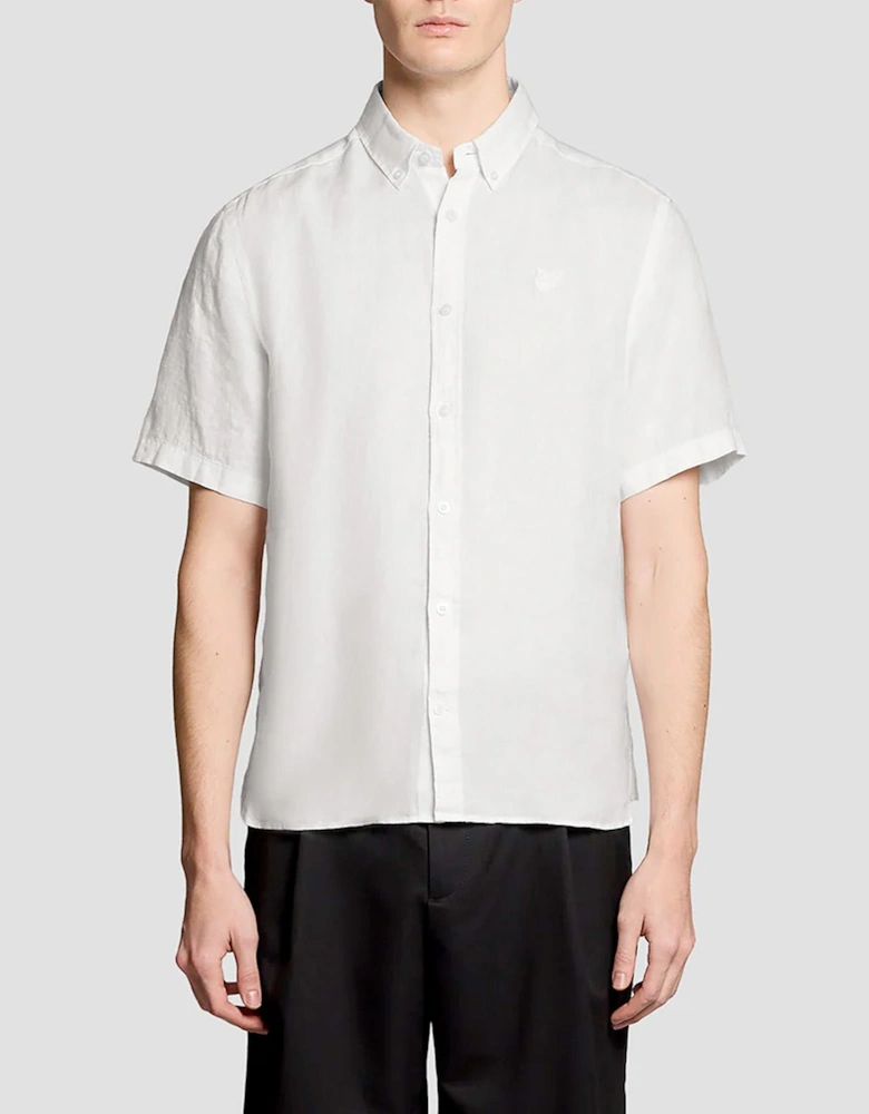 Lyle & Scott Short Sleeve Linen Shirt