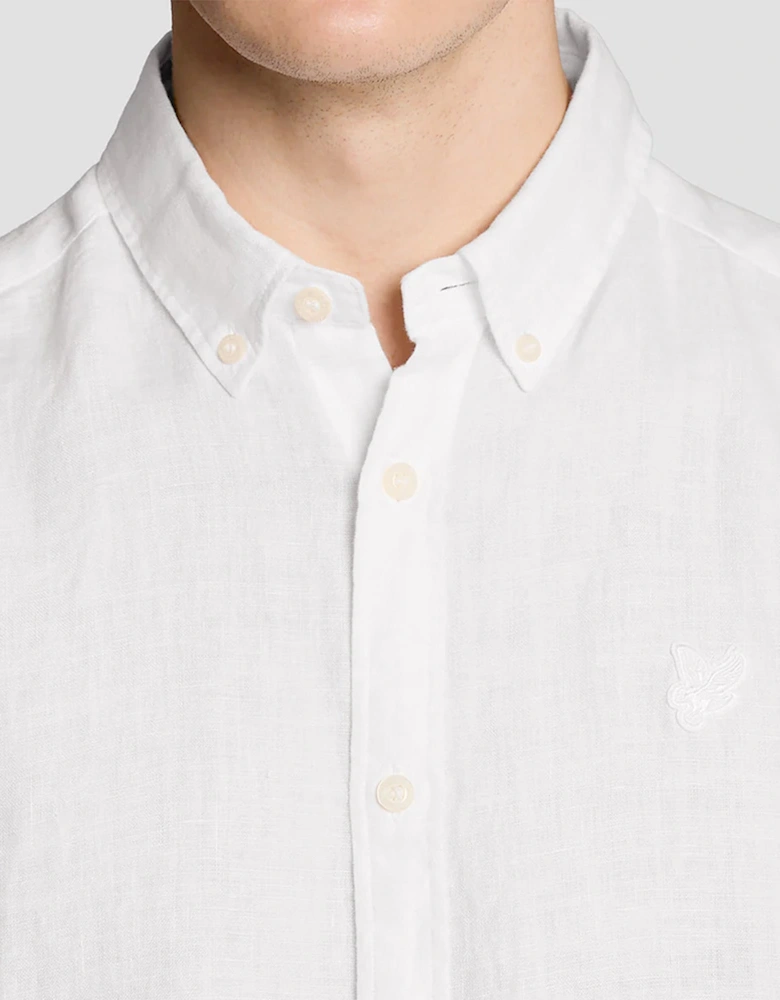 Lyle & Scott Short Sleeve Linen Shirt