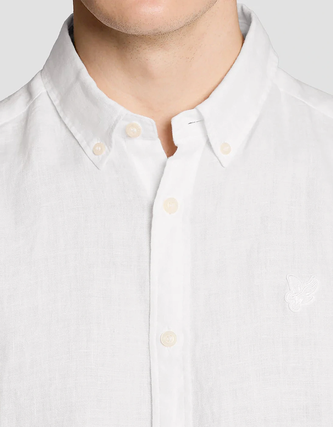 Lyle & Scott Short Sleeve Linen Shirt
