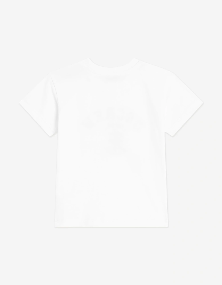 Dolce & Gabbana Baby Boys DG Crew T-Shirt in White