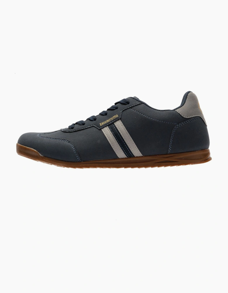 Lambretta Tackle Men's Navy/Charcoal Trainers