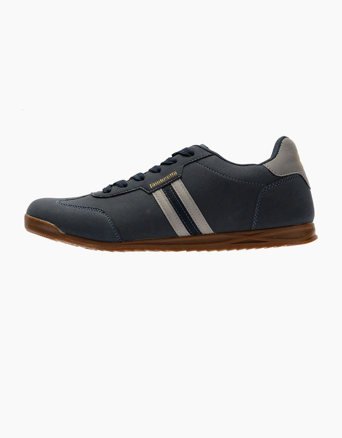 Lambretta Tackle Men's Navy/Charcoal Trainers