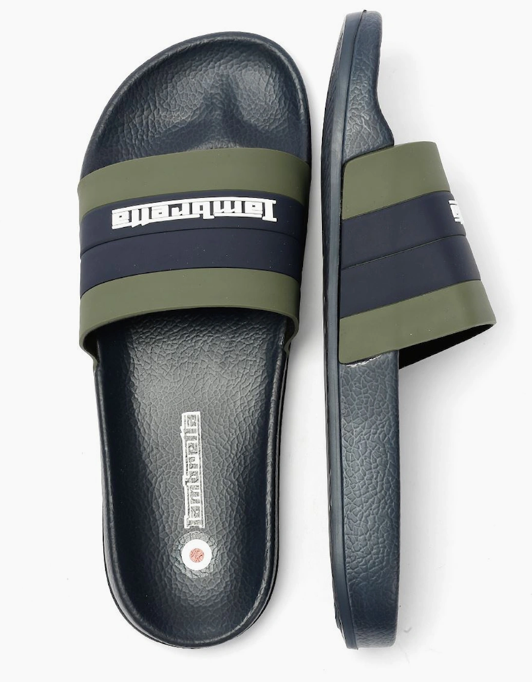 Lambretta Prince Men's Khaki Slides
